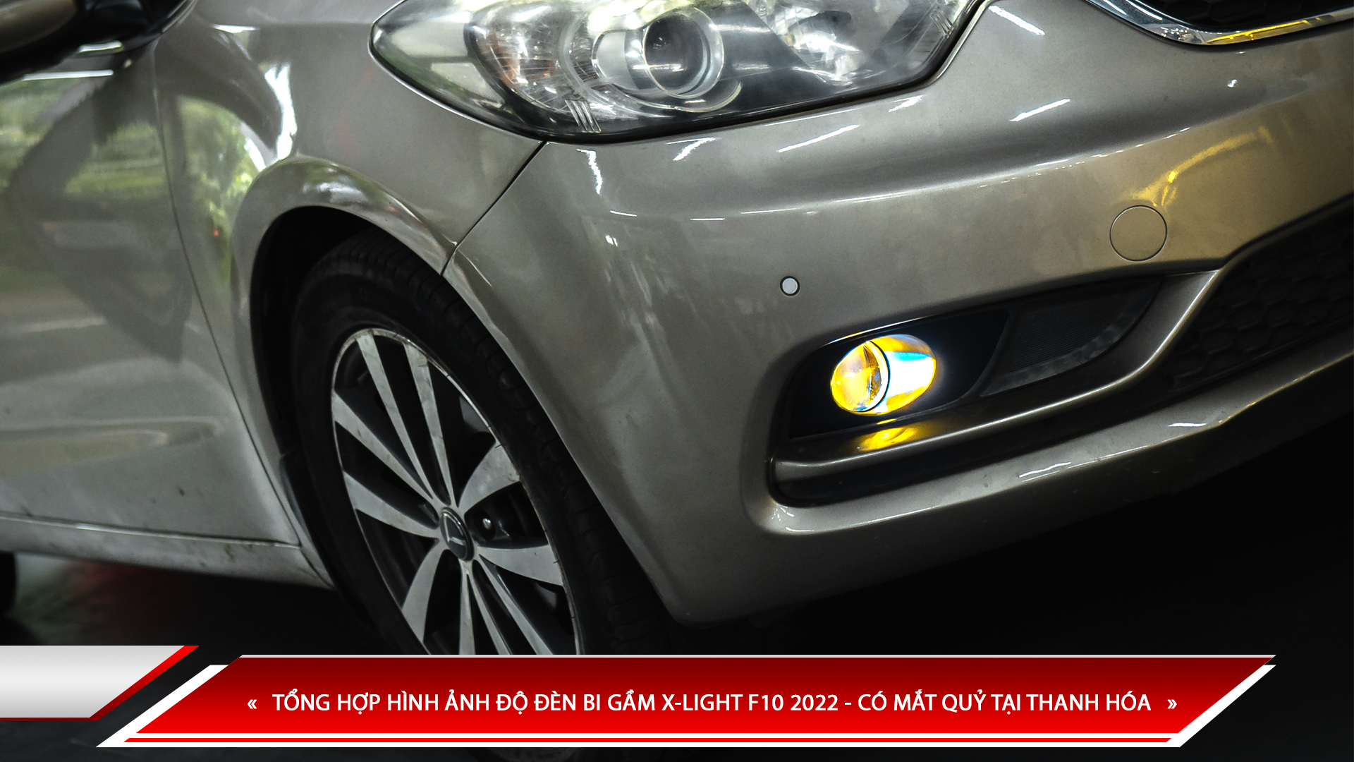 TỔNG HỢP HÌNH ẢNH ĐỘ ĐÈN BI GẦM X-LIGHT F10 2022 - CÓ MẮT QUỶ TẠI THANH HÓA